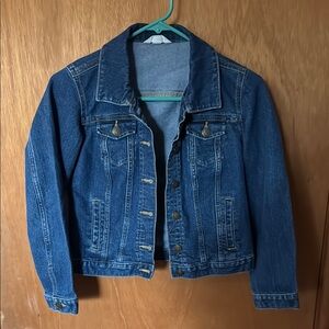 Denim Blue Girls Jacket
